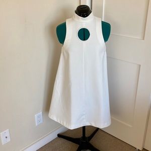 White mod ASOS dress